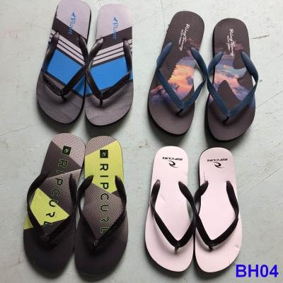 China Cheap Wholesale Anti-odor Stock Fate Shoes Men Slippers Beach Flip Flops for sale