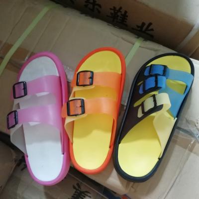 China Excess Stock Lot Flip Flops Children's Sandal Kids Shoes Eva Sandal Girls Running Sandals For Sale for sale