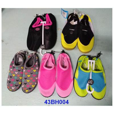 China Yiwu shoes low price custom jelly beach aqua custom shoes 43BH004 for sale