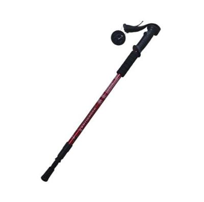 China Aluminum Trekking Pole PVC 3 SectionsTelescopic Adjustable Trekking Pole for sale