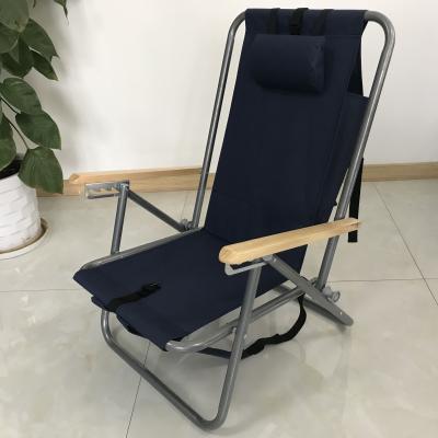 China Outdoor Moon Chair Cooler Hunting Beach Folding Backpack Chair for sale