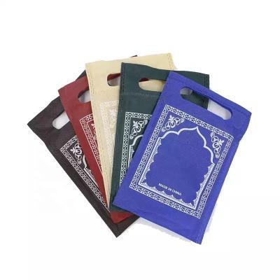 China Convenient Portable Muslim Prayer Mat With Bag Muslim Travel Prayer Mat Washable Portable Prayer Mat for sale