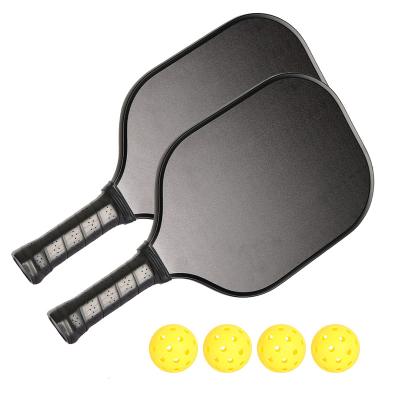 China Lightweight customizable graphite kimchi ball paddle set with 2 kimchi ball holders and 4 balls for sale