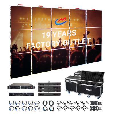 China China P6 P7.62 P10 Stage Background LED Video Wall Display Advertising Videos Indoor Led Display for sale