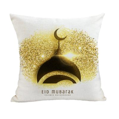 China 2022 Wholesale Anti-Pull Custom Tile Canvas Muslim Pillow Cases Decorative Printed Christmas Pillow Covers 18