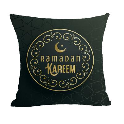 China Decorative Printed Canvas Picture Eid Pillow Case Ethnic Combination Anti-Pull Custom Square Throw Covers Empty Cushion Pillows Cases for sale