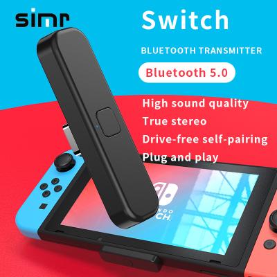 China Type-C Wireless Simr BT Adapter Nintend Transmitter Voice Frequency Switch PC PS4 Audio Transmitter for sale