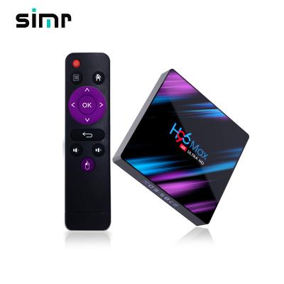 China Android simr H96MAX 4K HD RK3318 TV 4G 64GB Smart TV Box Max Box 2.4&5.0G WiFi Box Android Google Play TV RK3318 TV Box for sale