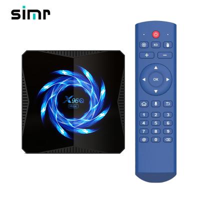 China 10.0 max simr X96Q quad core android box android box 4G 32/64G max OS 4K WIFI Smart TV box Android TV X96Q MAX for sale