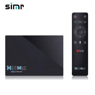 China simr SMH96 3566 Android Set Top Box RK3566 4gb 8Gb Ram 32Gb 64Gb Rom Dual Wifi H96 3566 8K Max Android TV Box 11.0 Max for sale