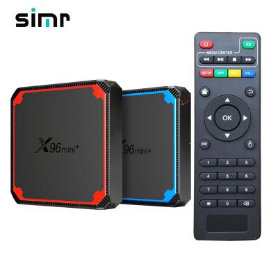 China newest simr mini plus 2GB 16GB 5G WIFI Smart TVBox X96mini+ X96 X96 mini+ Amlogic S905W4 Android TV BOX 4K HD IPTV Set Top Box X96 for sale