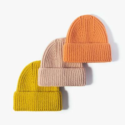 China Wholesale 2021 New COMMON Fashion Winter Hat Stain Design Beanie Hat Men And Women Casual Knitted Hat for sale