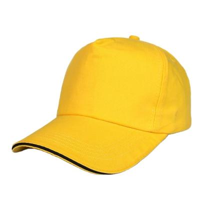 China Wholesale Cheap Plain White 5 Panel Cotton Adjustable Baseball Cap COMMON for sale