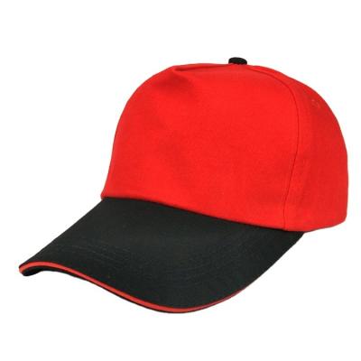 China JOINT 5 Panel Cap Fashion Design Running Sports Covers Cotton Hats 5 Custom Black Panel Printed Face Cap for sale