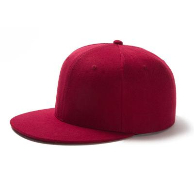 China JOINT Custom Printing Hat 6 Colors Embroidery Plastic Panel Hip Hop Snapback Hat for sale