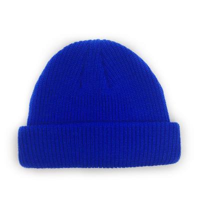 China JOINT Wholesale Custom Knitted Hats Embroidered Logo Warm Beanie Men's Winter Hat Cap for sale