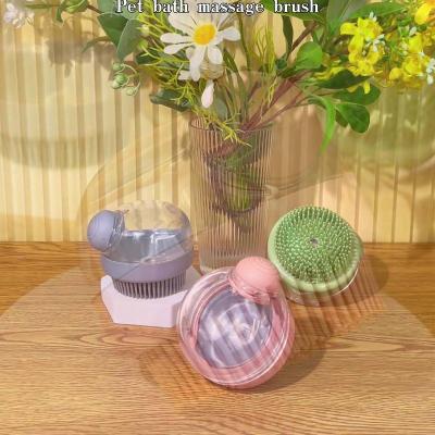 China Sustainable Manufacturers wholesale selling beauty tools cat dog pet bath brush for sale