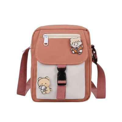 China Custom Cute Lady Cross Body Bags Fashionable Single Shoulder Mini Crossbody Messenger Bags Wholesale Women Phone Chest Bag for sale