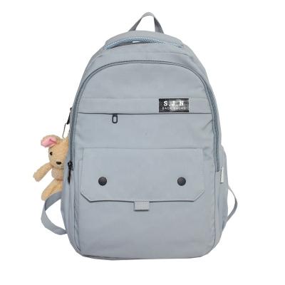 China Wholesale Unisex School Bags Waterproof Backpacks Fashion Schoolbags Women Kids Nylon Schoolbags, Cheap Cute Backpacks For Female Students for sale