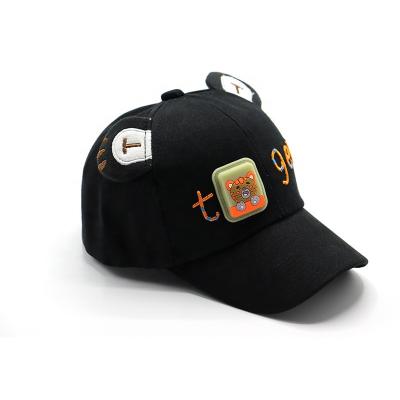 China Fashion Sports Promotional Baseball Cap Led Light Cap Child Snap Boy's Hat for sale