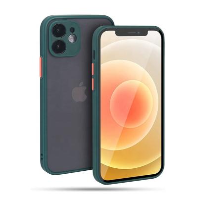 China Anti-fall for iPhone 13 13 pro 12 Mini Hot maximum sale tpu PC phone case camera cover protection for iPhone 11 12 for sale