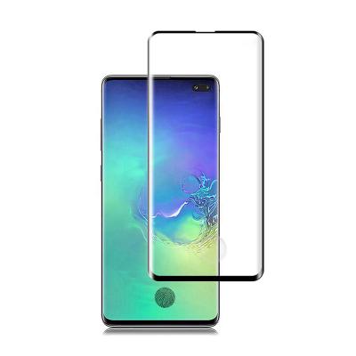 China Fingerprint Unlock Wholesale Fingerprint Unlock Tempered Glass Screen Protector For Samsung Galaxy S10 S10PLUS for sale