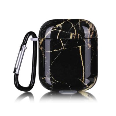 China 2020 Fashion New Arrivals For Airpods Pro Case Cover Device Luxury Black Marble Filling Case For Airpods for sale