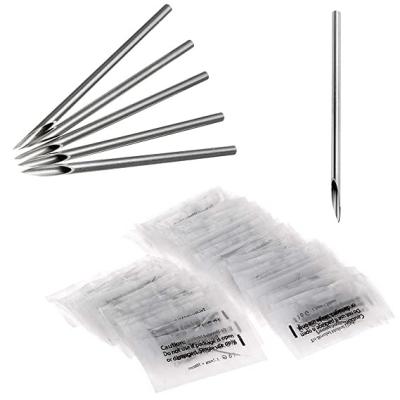 China Permanent Factory Customize Package Individual Sterile Body Piercing Needles For Piercing Supplies Piercing Kit Body Piercing for sale