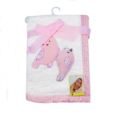 China PORTABLE Baby Blankets Soft Solid Color Wrap Blanket Cute Baby Blanket for sale