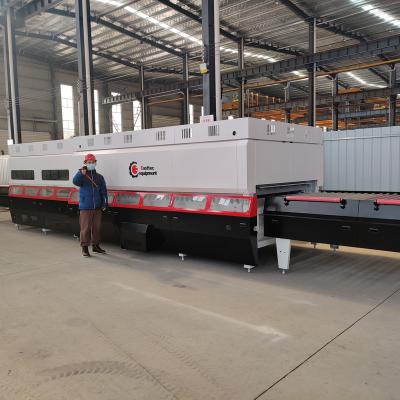 China Building Material Stores A1225 Sale Mini Flat Tempered Toughened Glass Making Furnace for sale