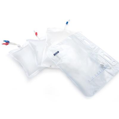 China Collect Saving Drainage Medical Waste Liquid Bag And Garbage Bag for sale