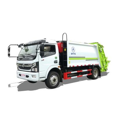 China Hotels factory price Dongfeng 5Ton 4X2 8cbm compression garbage truck for sale for sale