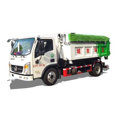 China 5tons hydraulic hook lift hook lift garbage truck China 4x2 arm lifting garbage truck for sale for sale