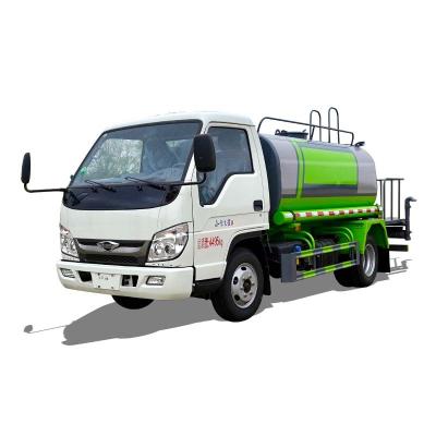 China Hotel FoTon 4x2 Mini Water Tank Truck 3CBM/3000Liters Small Water Tanker For Sale for sale