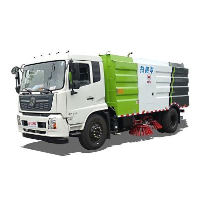 China Hotels DongFeng 12000 Liters Vacuum Road Sweeper Cleaning Truck with Water Tank for sale for sale