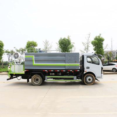 China Spray Dust Removal DongFeng 8000 Liters Water Tank Dust Suppression Truck Sprayer Mist With Mounted Water Sprayer for sale