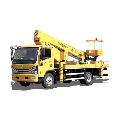 China High Quality Customizable DongFeng 26m Working Height Aerial Work Platform Truck For Sale < 4L for sale