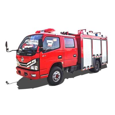 China Dongfeng 4x2 2500 liter water and foam type fire fighting truck with cheap price for sale < 3000L for sale