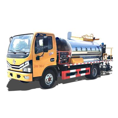 China Easy Operation DongFeng Official 3ton Bitumen Sprayer Truck Intelligent Small Asphalt Distributor For Sale for sale