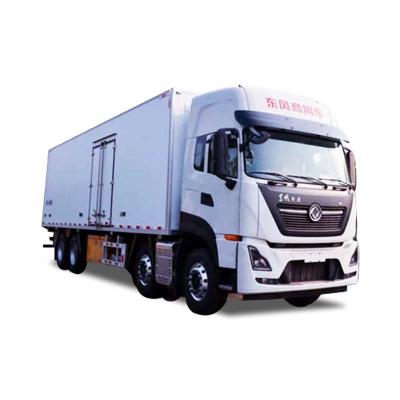 China Chinese DongFeng 8x4 20ton Food Transport Refrigerated Van And Truck For Sale In Dubai 11 - 20T for sale