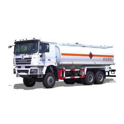 China Shacman 6x6 25000 Liters 10 Wheeler Capacity Heavy Duty Truck 11 Fuel Oil Tanker Truck Mobile Diesel Gasoline Oil Dispenser Sinos - 20T for sale