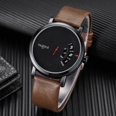 China YAZOLE M 511 Water Resistant Customize Brand Design Color Men Turntable Quartz Watch Luxury Waterproof Wristwatches for sale