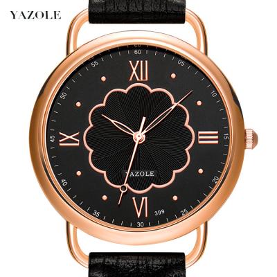 China Water Resistant Yazole Quartz Watch 399 Office Lady Watch Quartz Wrist Watch Women Waterproof Lady Watch for sale