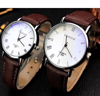 China Water Resistant 268 Clear White Dial Waterproof Luminous Shine Blue Quartz Glass Wholesale Wrist Watch China for sale