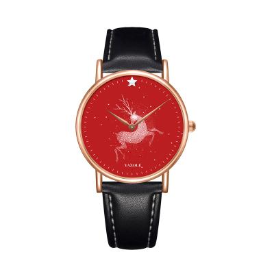 China Water Resistant YAZOLE W Christmas Watches for sale