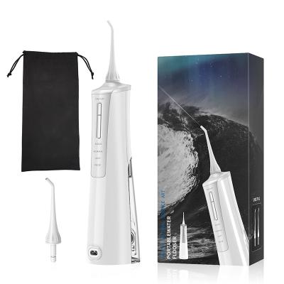 China Multiple Operation Modes Rechargeable Oral Irrigator Portable Cordless Dental Water Flosser For Daily Teeth Cleaning for sale