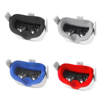 China Amazon Best Seller Soft Silicone Eye Mask Cover For 3D VR Headset Glass Face Hood Pad 50