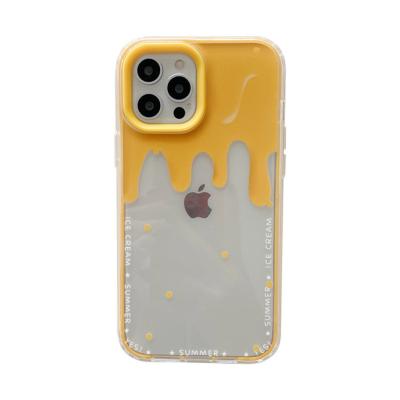 China Shockproof Fashion Ice Cream Cell Phone INS Style Cast Case For iPhone 13 xs xr pro max 12 xsm cell phone case for sale