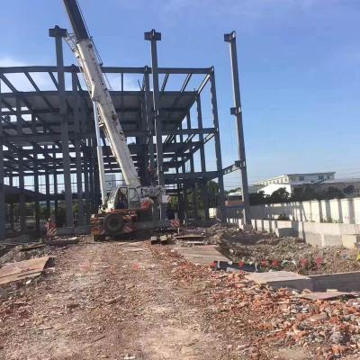 China Prefab building yinong china prefab lightweight metal steel structure warehouse workshop buildings for sale