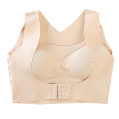 China High Quality Antibacterial Bra Posture Correction With Straighten The Back Of To Correct Both In One No Scar Bra Shapewear Bra for sale